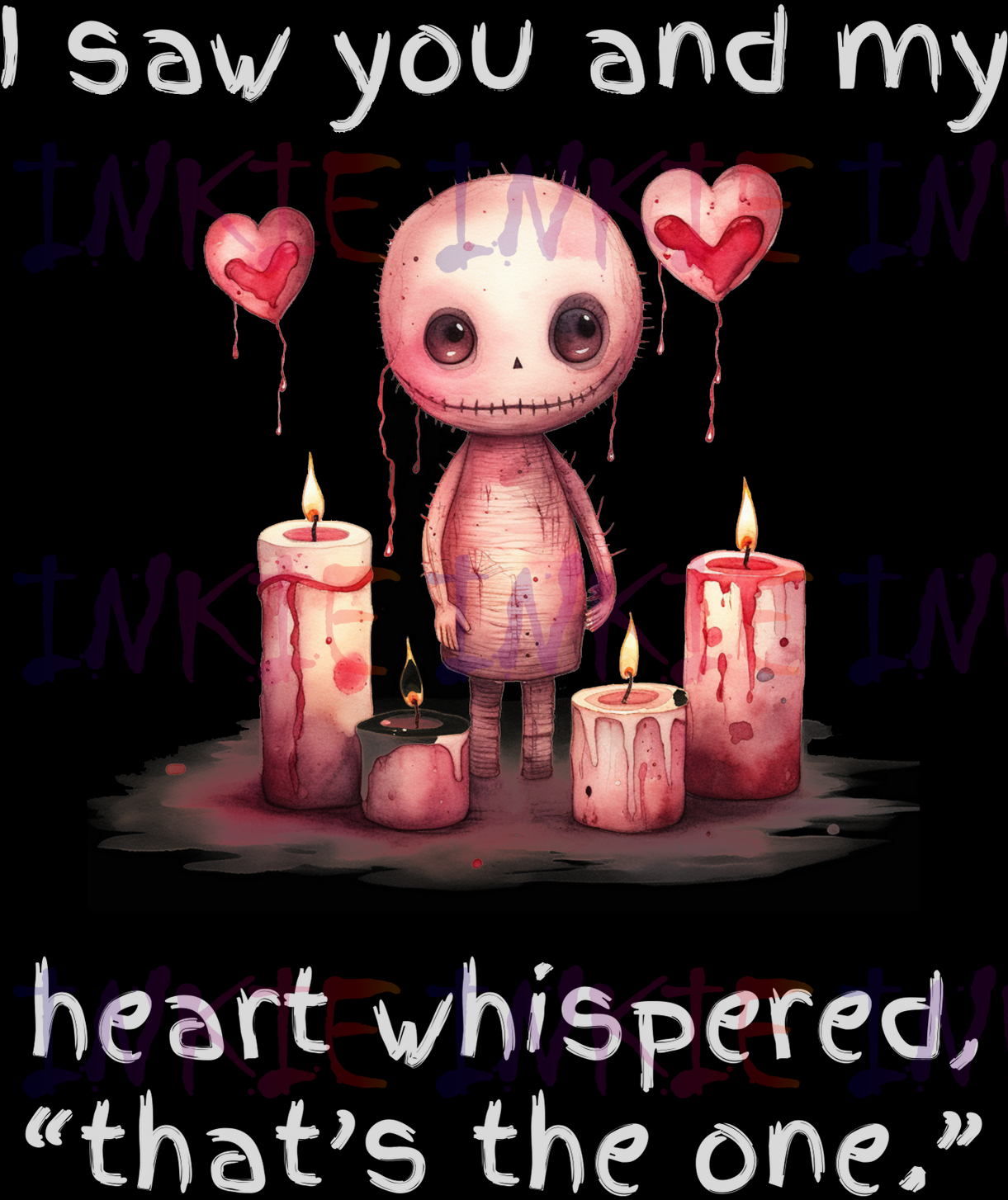 I saw you and my heart whispered