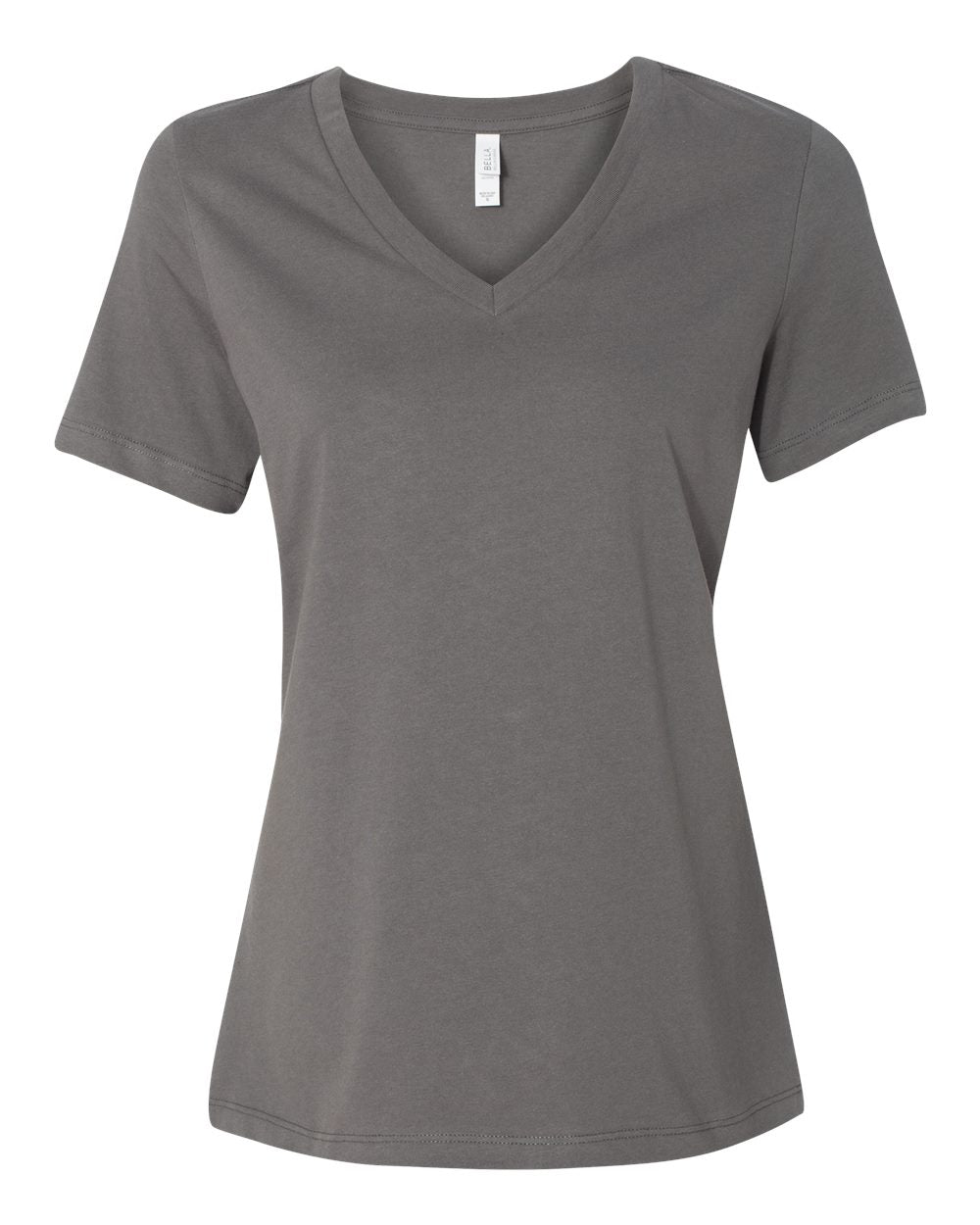 Women’s Relaxed Jersey V-Neck Tee - BELLA + CANVAS