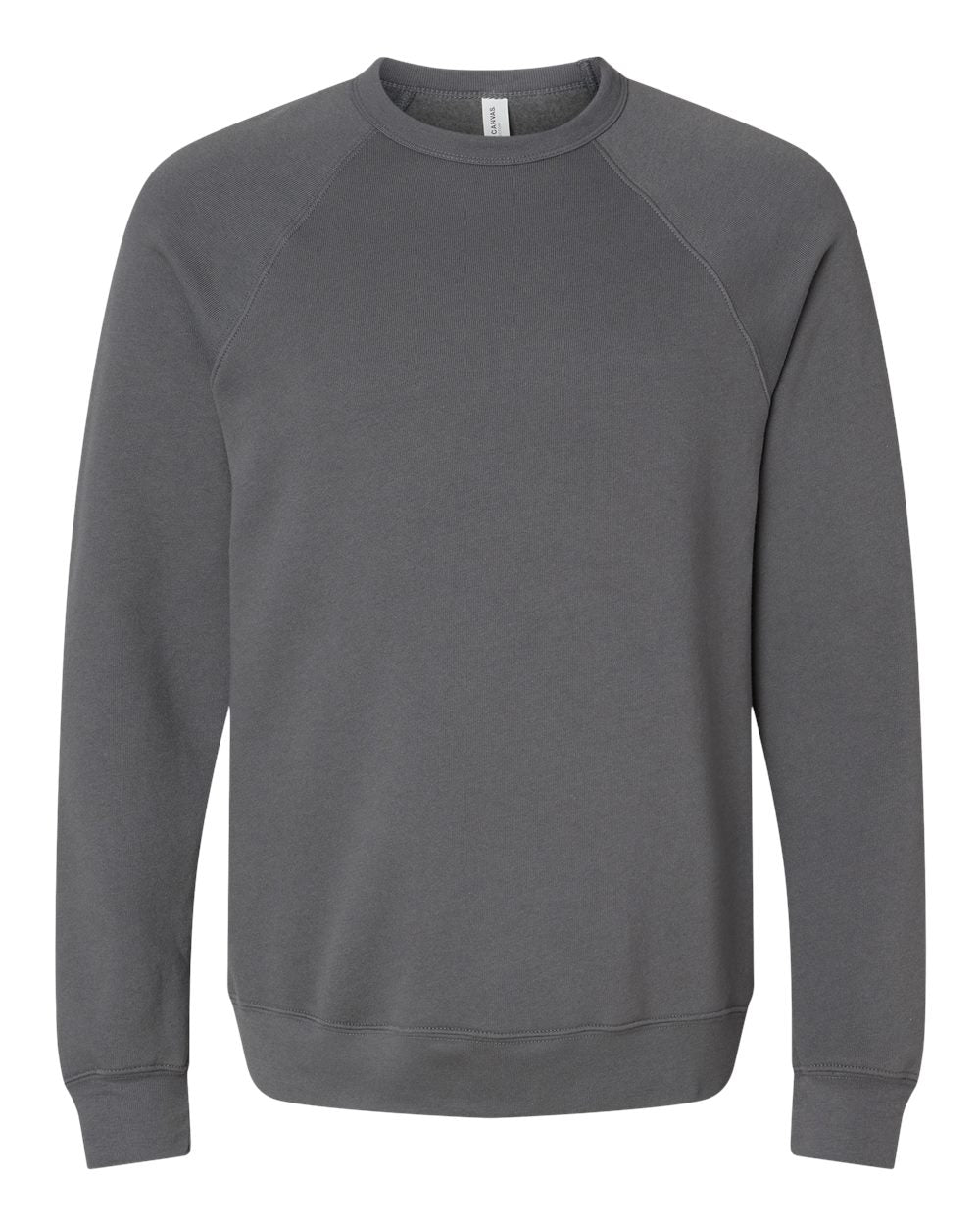 Sweatshirt - Sponge Fleece Raglan Crewneck Sweatshirt - BELLA + CANVAS