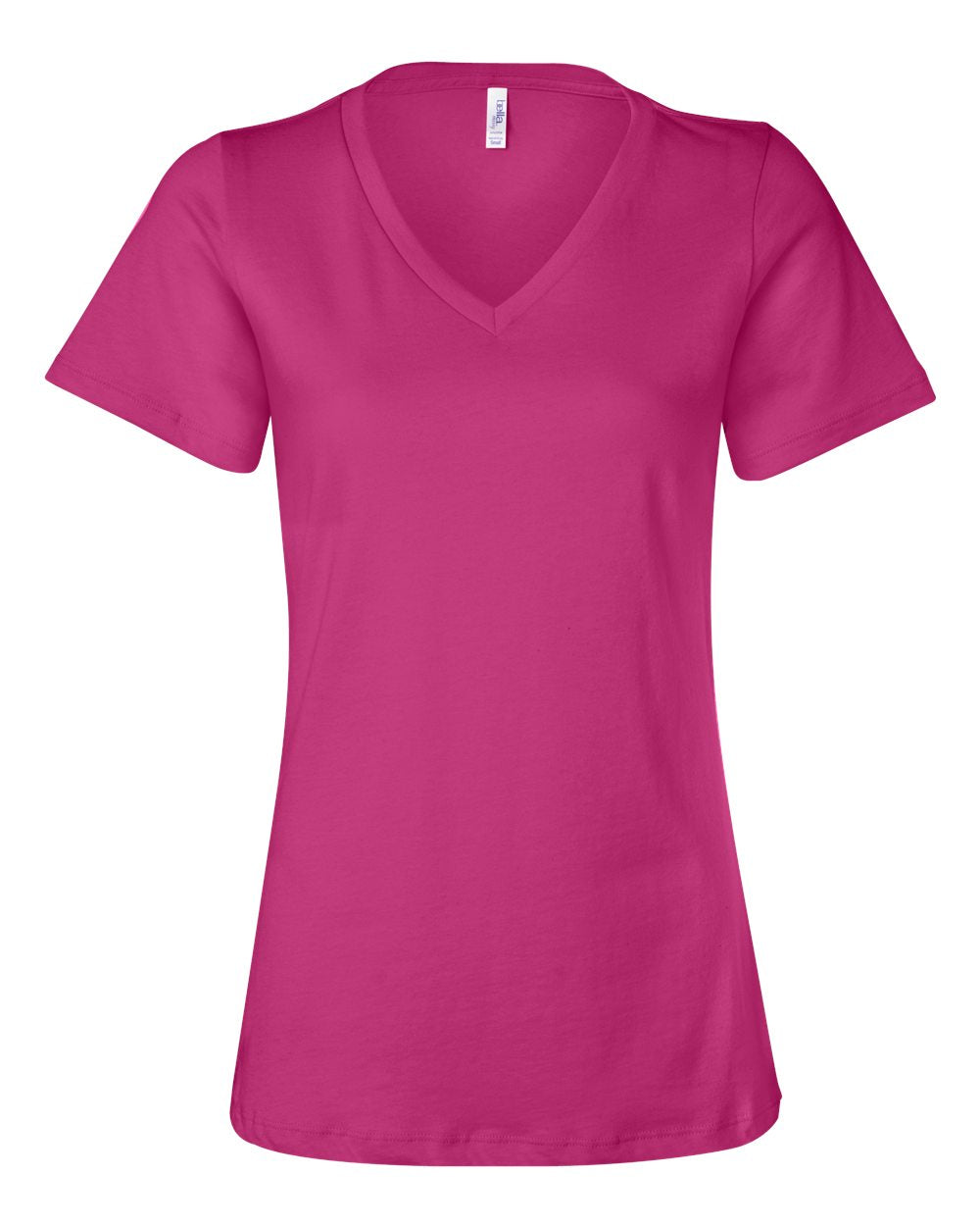 Women’s Relaxed Jersey V-Neck Tee - BELLA + CANVAS