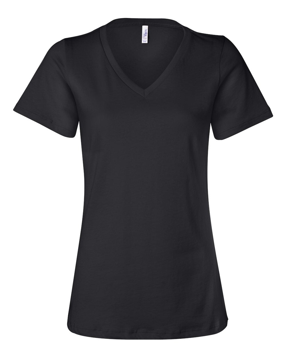 Women’s Relaxed Jersey V-Neck Tee - BELLA + CANVAS