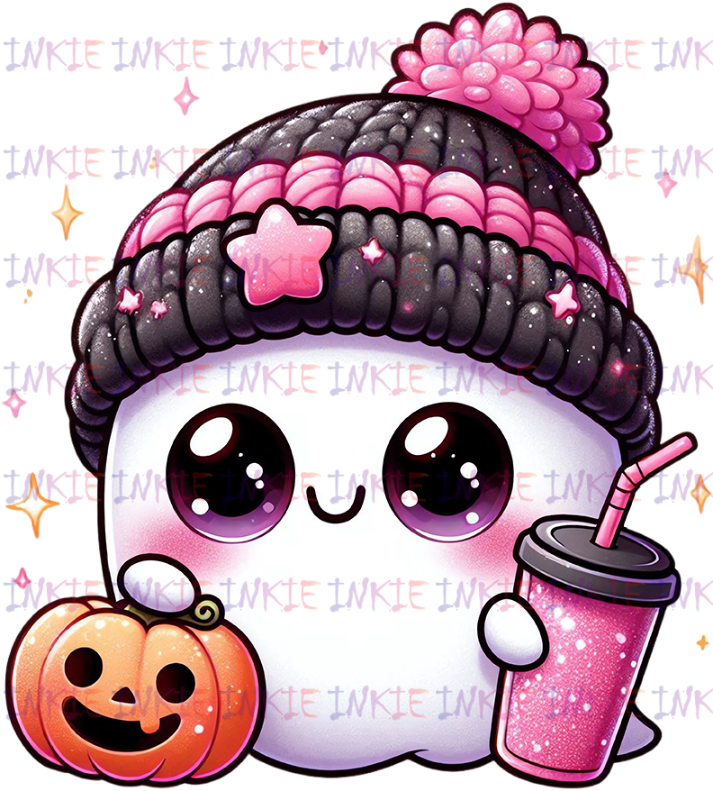 Spooky Cute Ghost - Kenton