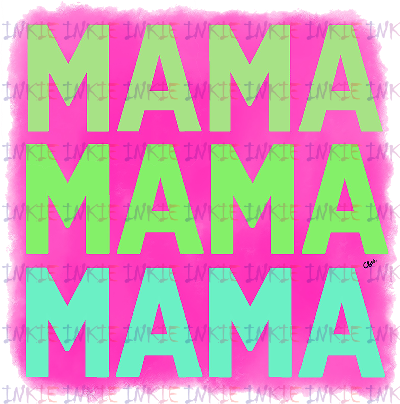 MAMA with pink cloud