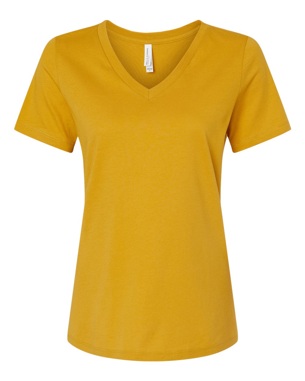 Women’s Relaxed Jersey V-Neck Tee - BELLA + CANVAS