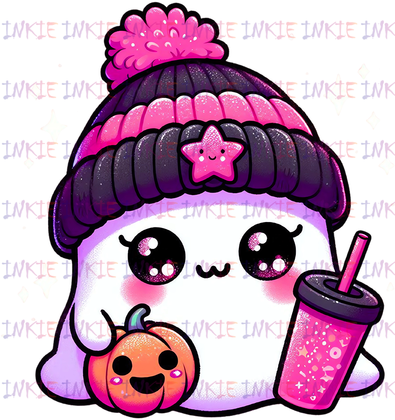 Spooky Cute Ghost - Nadine