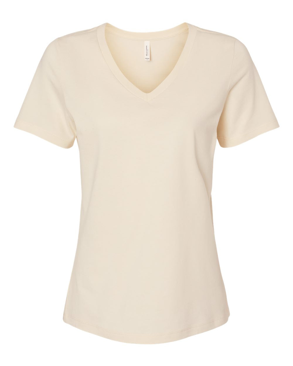 Women’s Relaxed Jersey V-Neck Tee - BELLA + CANVAS