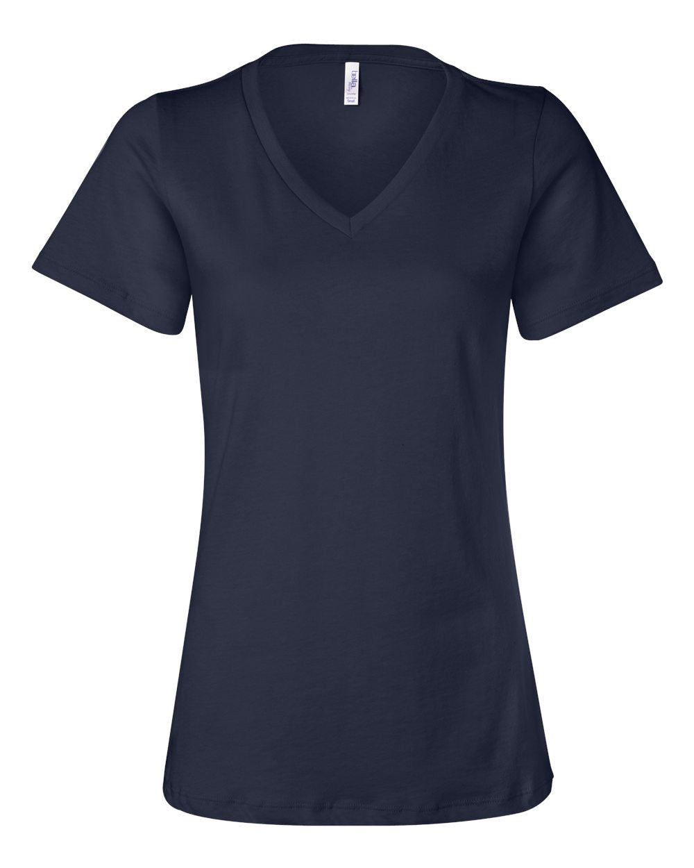 Women’s Relaxed Jersey V-Neck Tee - BELLA + CANVAS