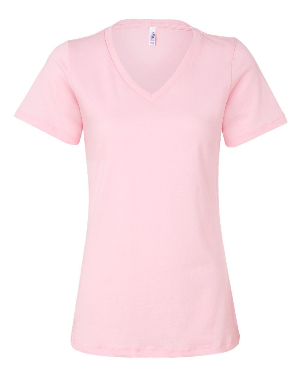 Women’s Relaxed Jersey V-Neck Tee - BELLA + CANVAS