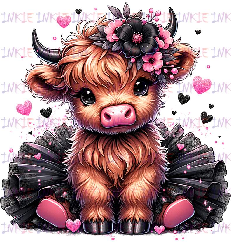 Pink Tutu and Brown Cow