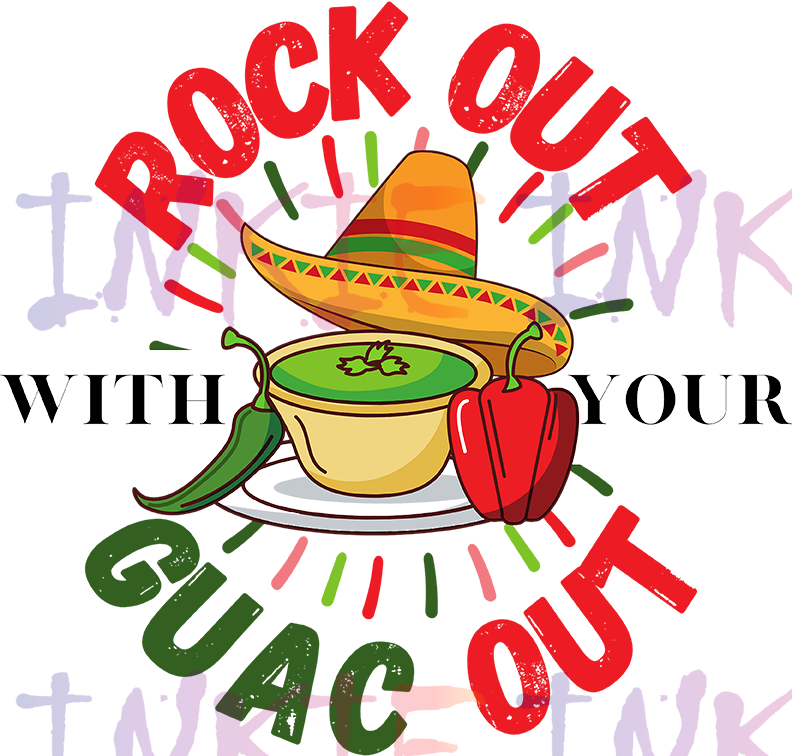 Rock out with your guac out - Chips
