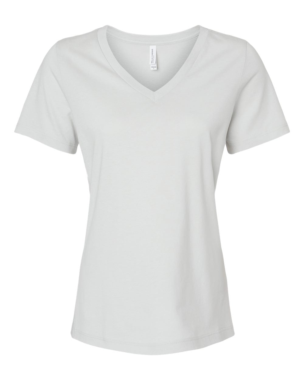 Women’s Relaxed Jersey V-Neck Tee - BELLA + CANVAS