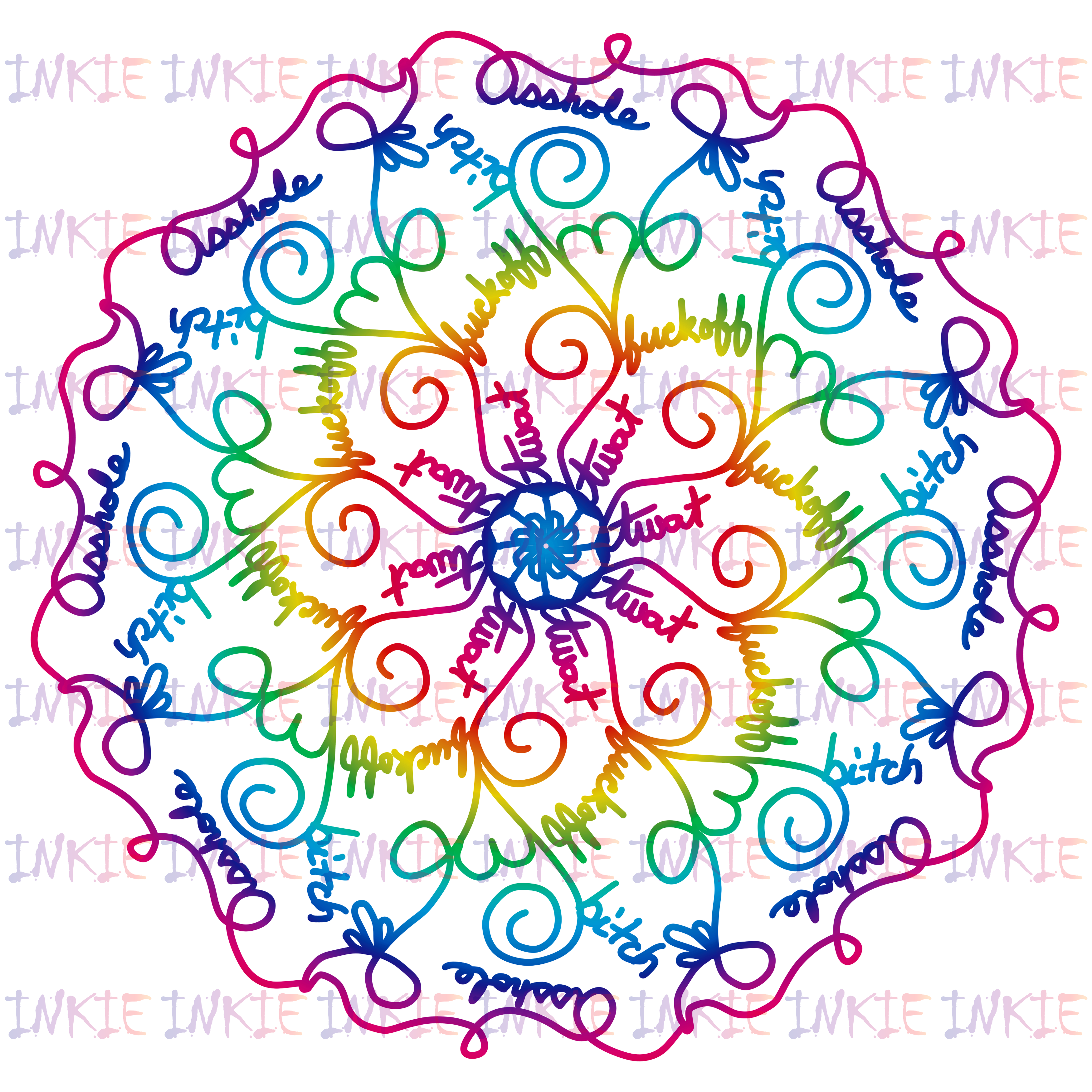 Sweary Mandala