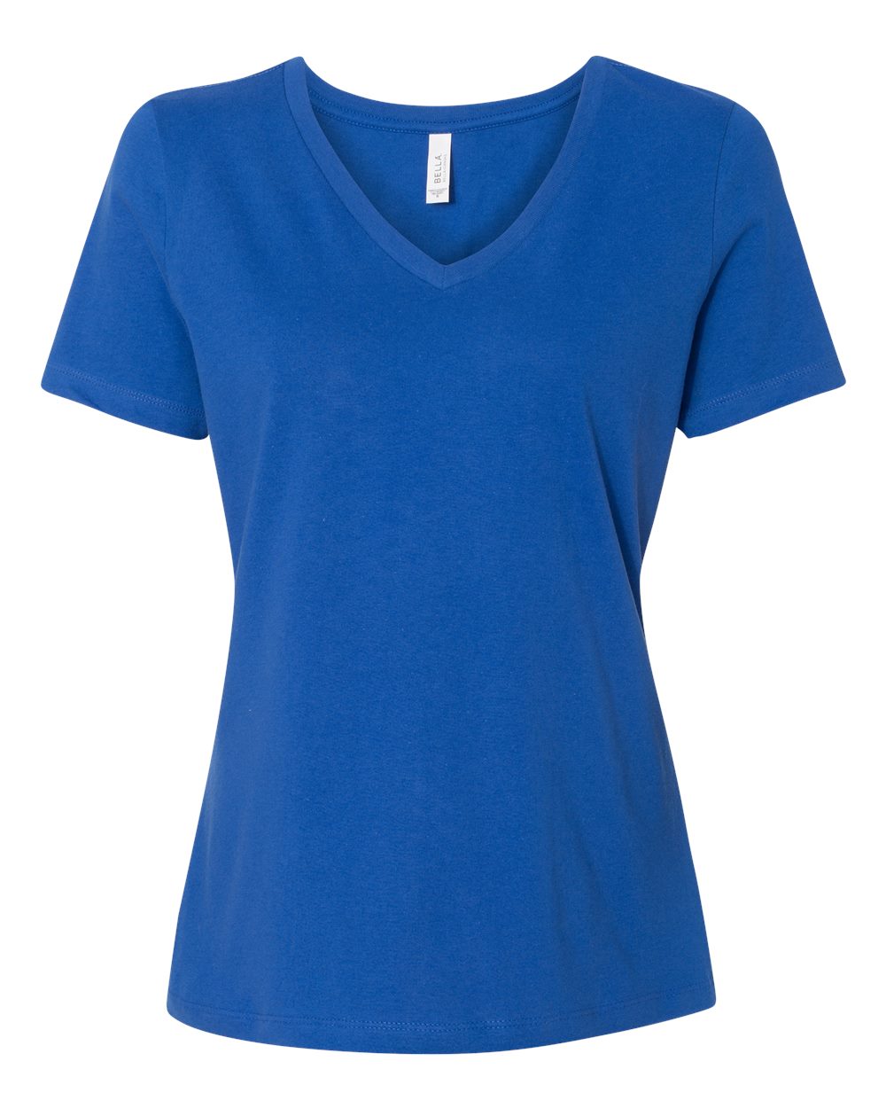 Women’s Relaxed Jersey V-Neck Tee - BELLA + CANVAS