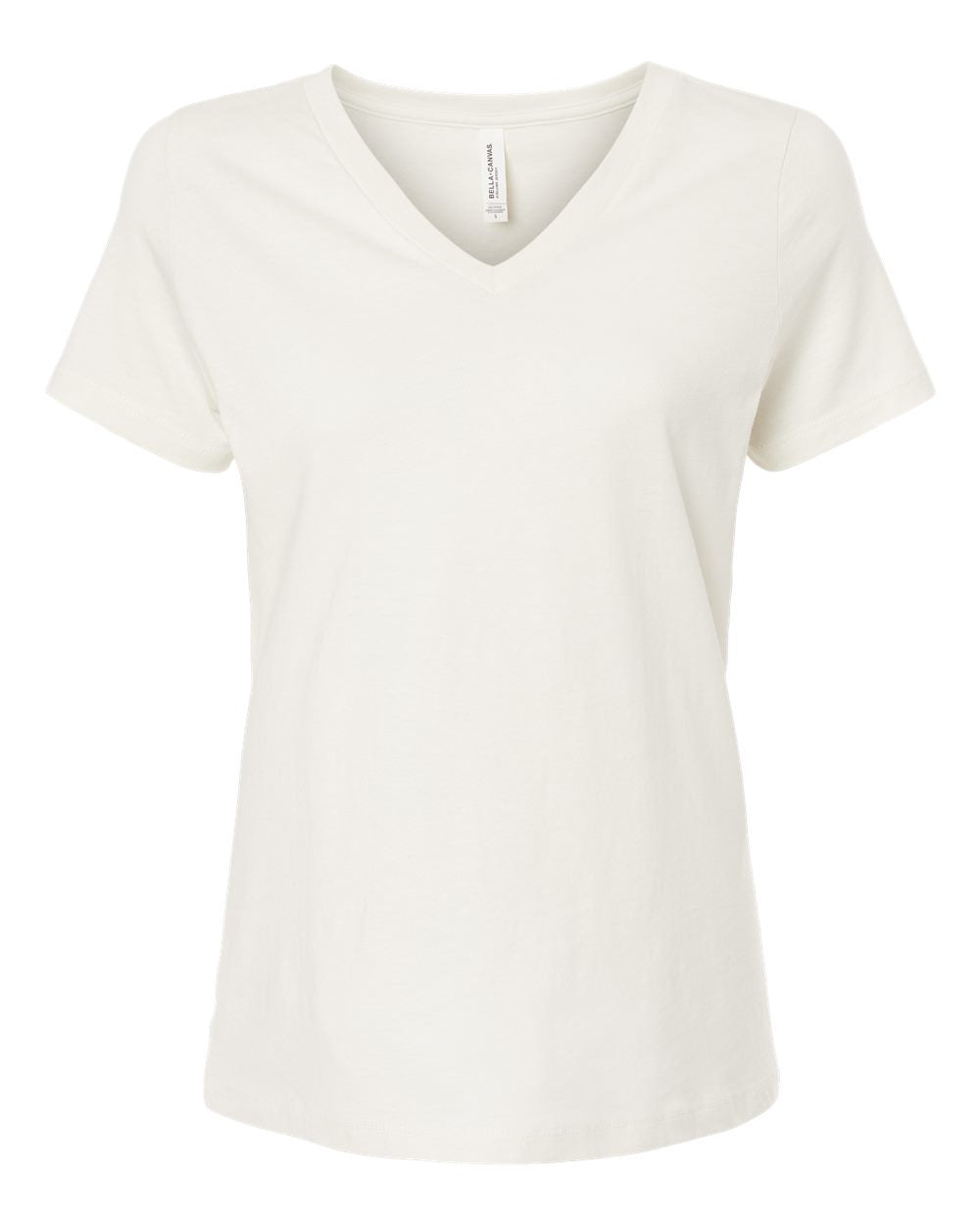 Women’s Relaxed Jersey V-Neck Tee - BELLA + CANVAS