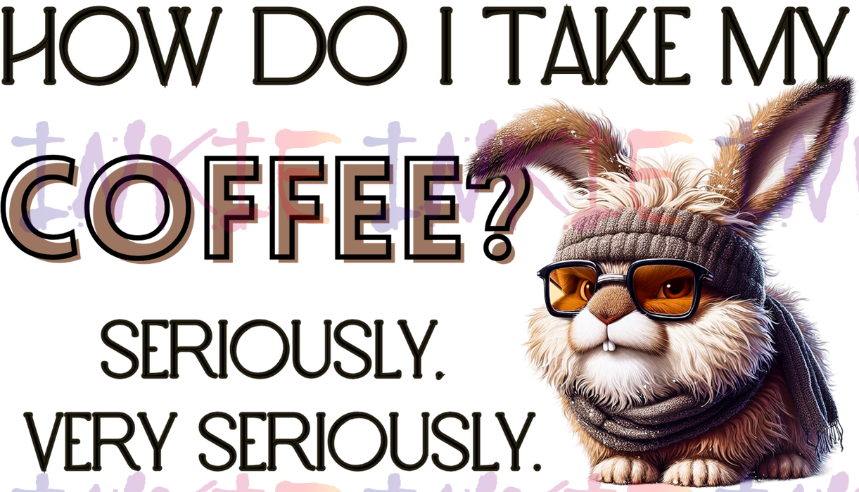How do I take my coffee?