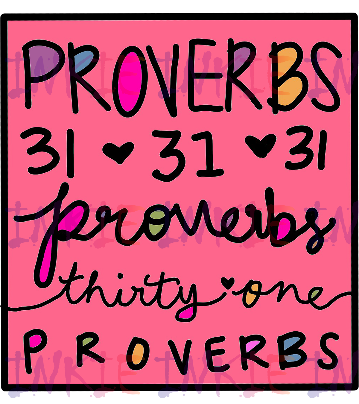 Proverbs 31 Pocket