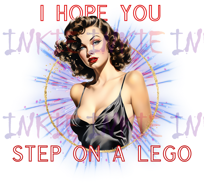 I hope you step on a lego
