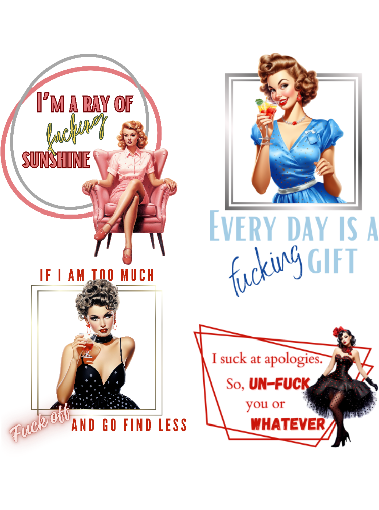 Poised and Pinned - Sweary