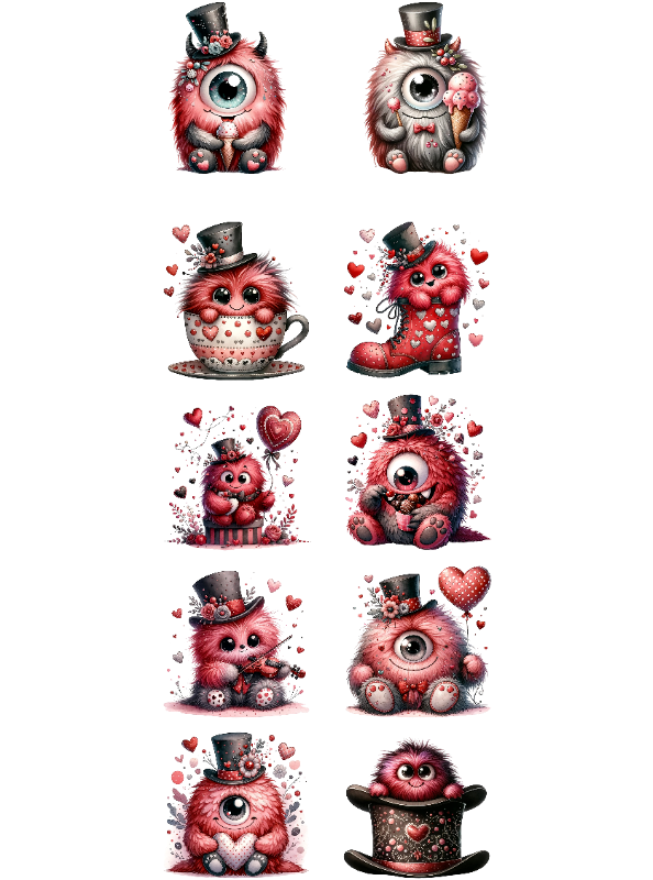 Valentine Monsters